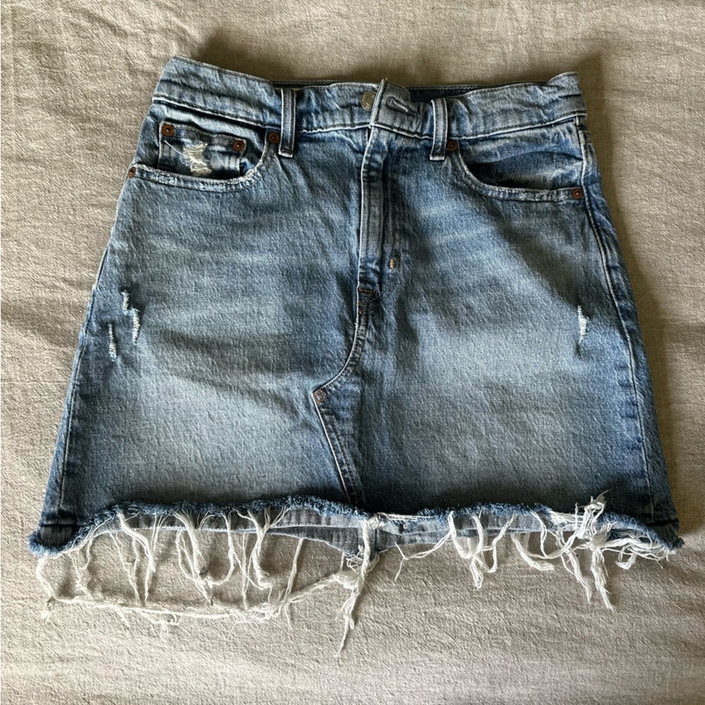 GAP denim mini skirt